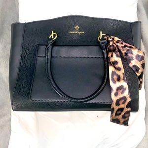 Black Scarf Purse
